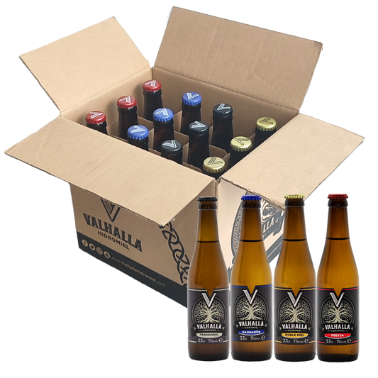 Aquiles Valhalla - Pack de 12 Botellines variados de 33cl